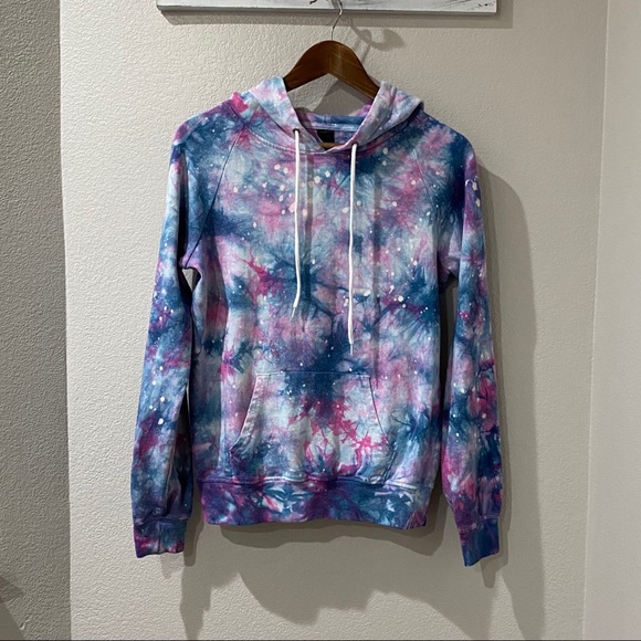 galaxy tie dye hoodie